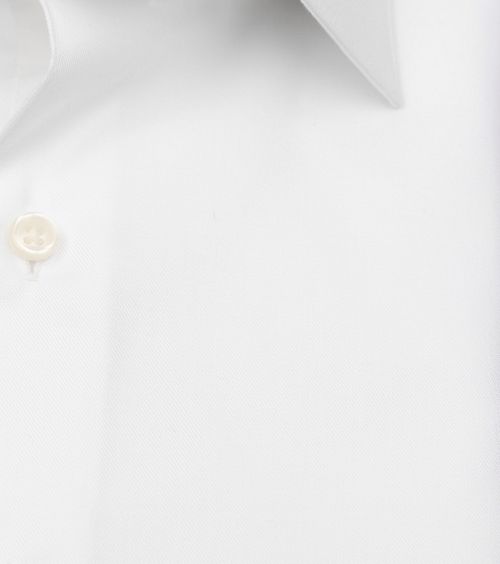 Suitable Twill Skjorta Vit Product / Detail