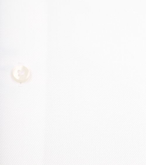 Suitable Skjorte med ekstra lange ærmer Twill Hvid Product / Detail