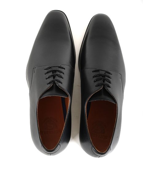Suitable Læder Derby Herresko Sort Product / Detail