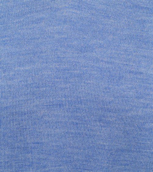 Suitable sweter z wełny merino z dekoltem V jasnoniebieski Product / Detail