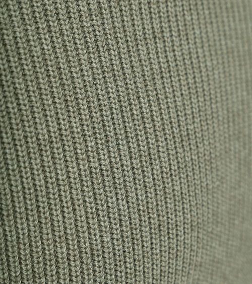 Suitable sweter z mieszanki wełny w kolorze zielonym Product / Detail