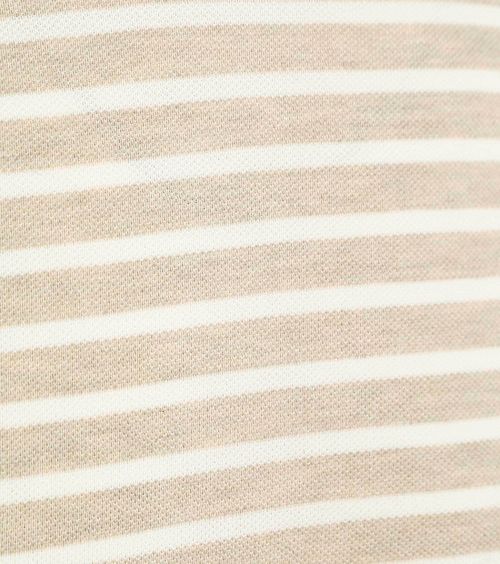 Suitable T-shirt Isaac Stripe Piquet Pebble Product / Detail