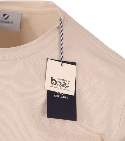 Suitable T-shirt Ono beżowy Product / Detail