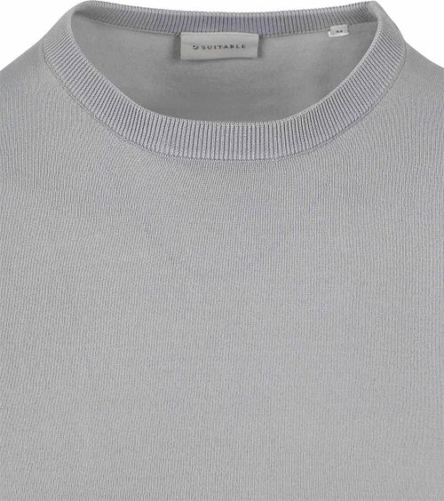 Suitable Strikket T-skjorte Wap Grå Product / Detail