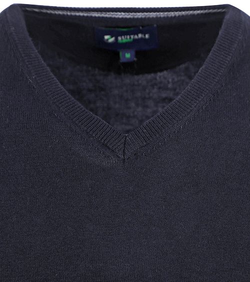 Suitable Respect Vinir Pullover Navy Product / Detail