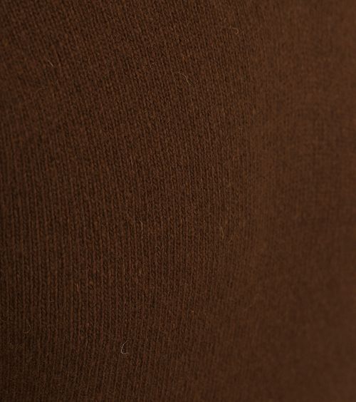 Suitable Tröja i ull med V-ringning i brun färg Product / Detail