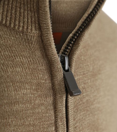 Suitable Väst Slub Garn Beige Product / Detail