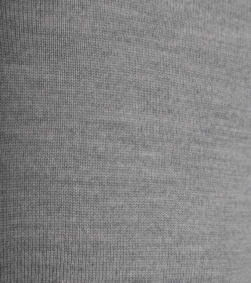 Suitable Pullover V-Hals Wol Grijs Product / Detail
