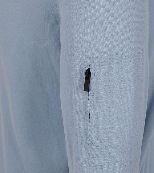 Suitable Race Half Zip Trui Steel Blue Product / Detail
