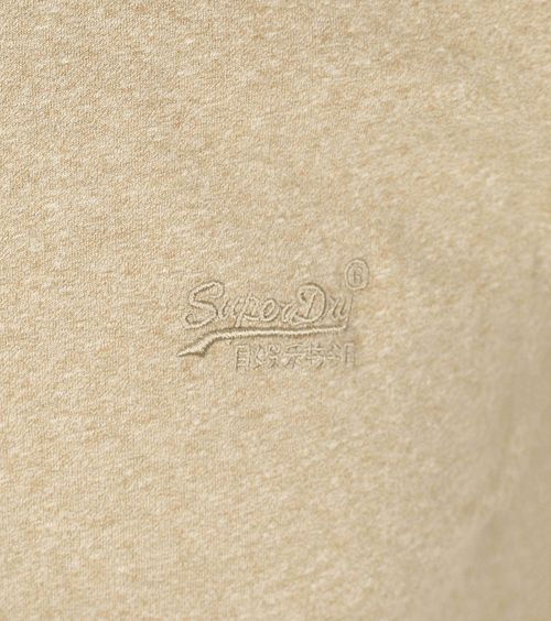 Superdry Klassisk T-shirt i Melange Beige Product / Detail