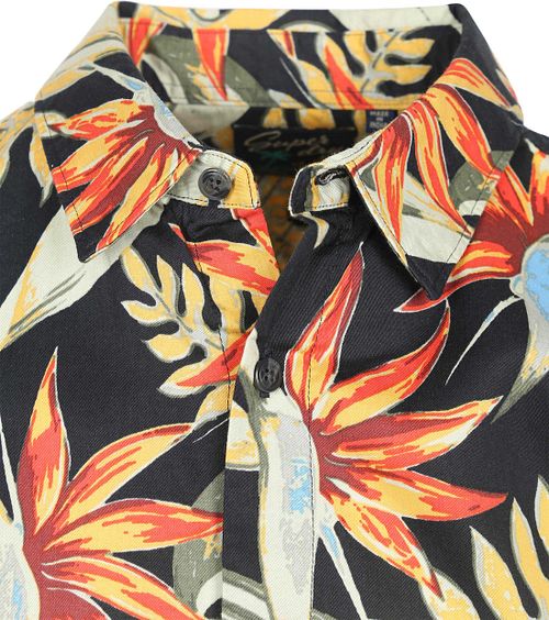 Superdry Skjorte Print Hawaiian Bird of paradise Product / Detail