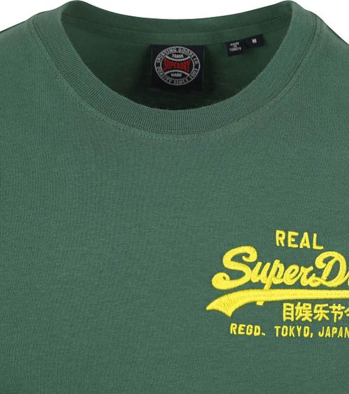 Superdry T-shirt i Grøn Product / Detail