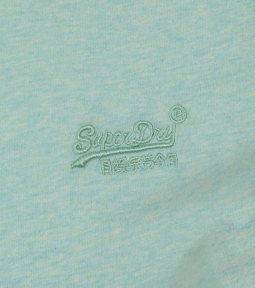 Superdry Klassisk T-skjorte Melange Lysegrønn Product / Detail