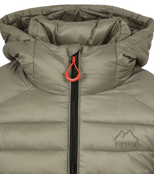 Superdry Fuji Veste Bouffante Khaki Product / Detail