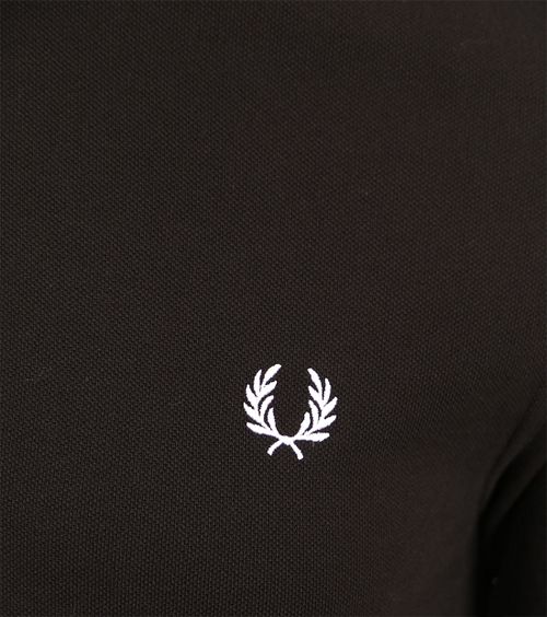 Fred Perry långärmad pikétröja Svart 350 Product / Detail