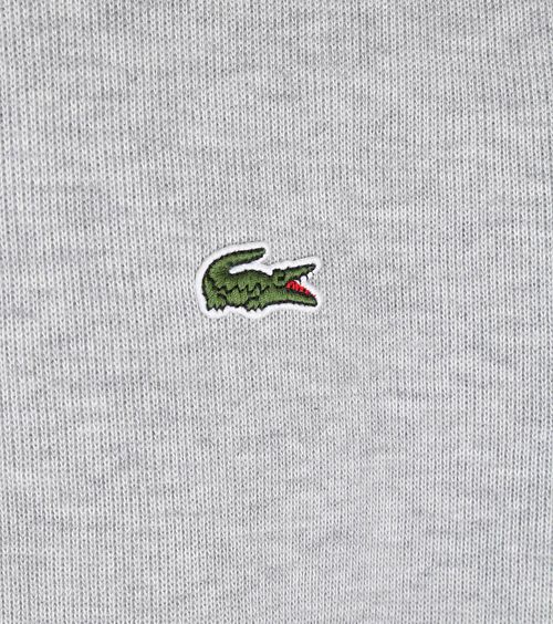 Sweter Lacoste z zamkiem w jasnoszarym kolorze Product / Detail