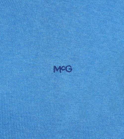 Sweter McGregor z dekoltem V w kolorze morskim niebieskim Product / Detail