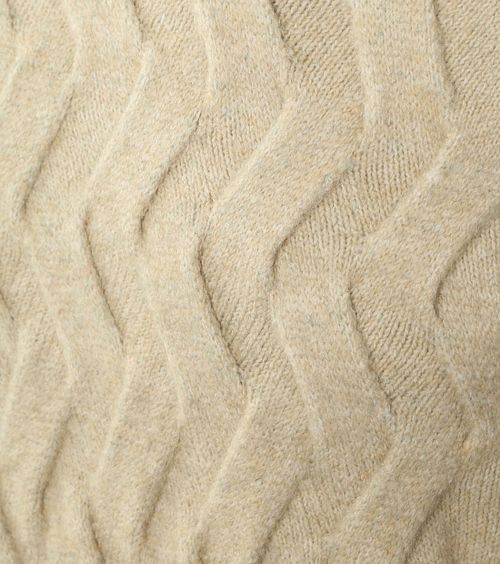 Sweter No Excess z żakardowym wzorem ecru Product / Detail