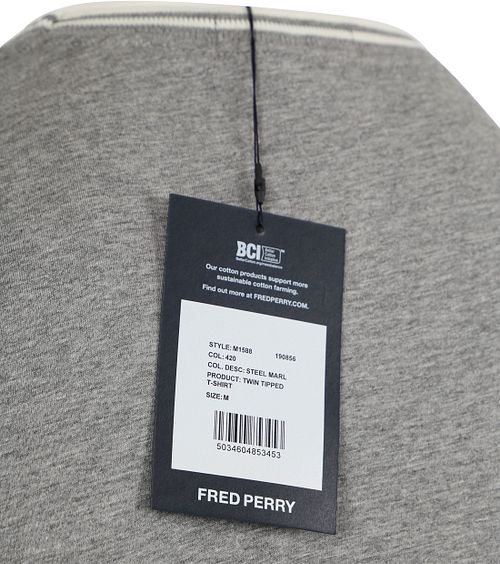 T-Shirt Fred Perry M1588 Szary Product / Detail