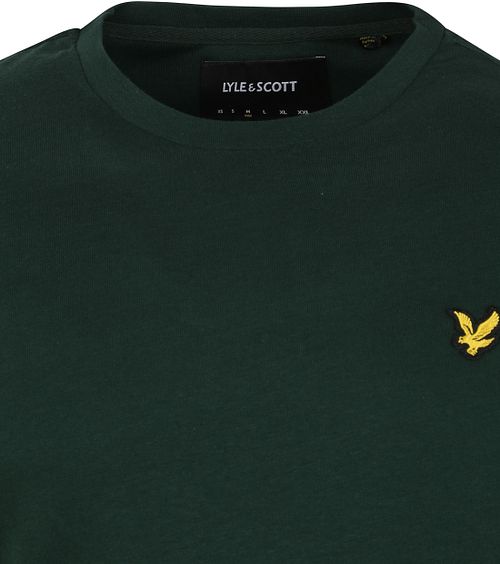 T-Shirt Lyle and Scott verde scuro Product / Detail