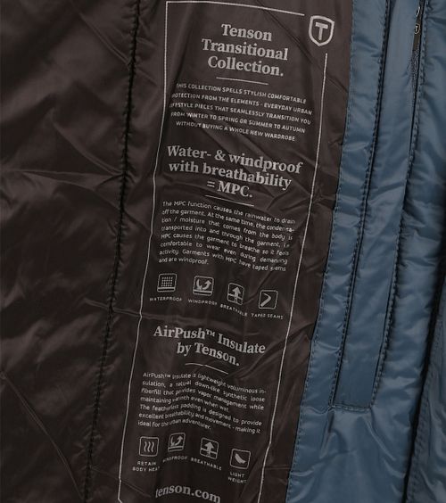 Tenson Overgangsfrakke i Marineblå Product / Detail