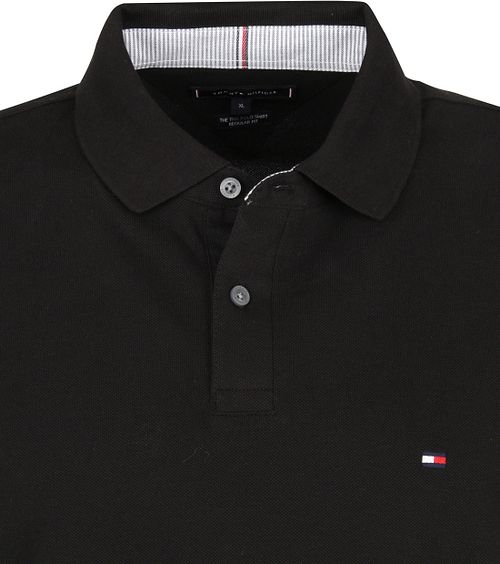 Tommy Hilfiger Core 1985 Poloshirt Zwart Product / Detail