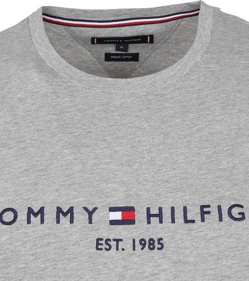Tommy Hilfiger T-Shirt z logo szary Product / Detail