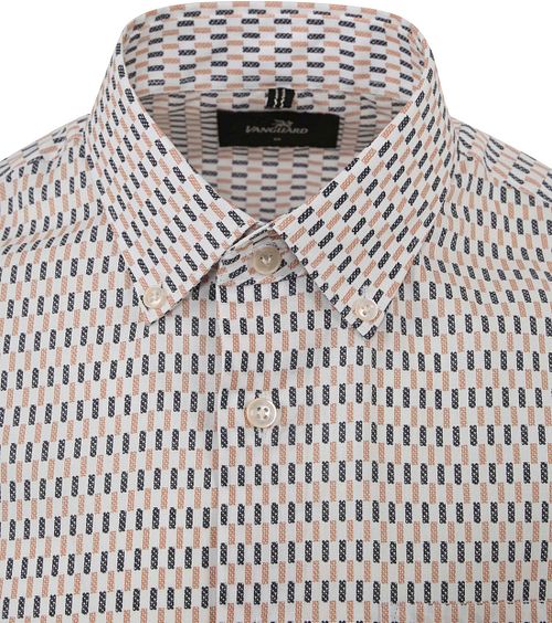 Vanguard Overhemd Wit Multicolour Product