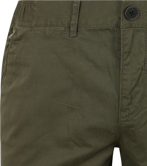 Vanguard V65 Short in twill fine verde scuro Product / Detail