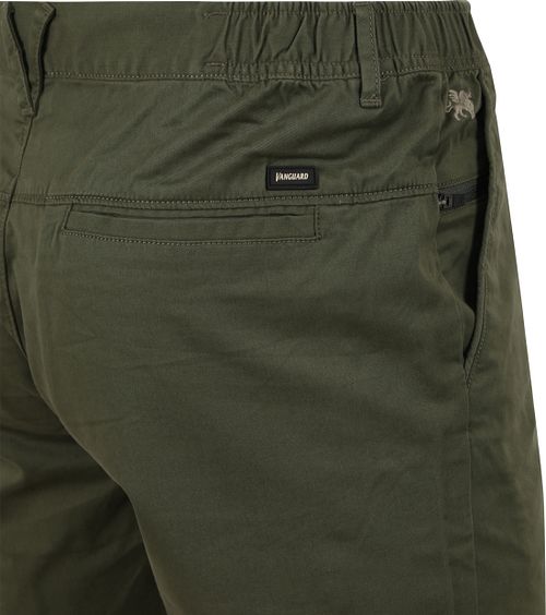 Vanguard V65 Short Fine Twill Donkergroen Product / Detail
