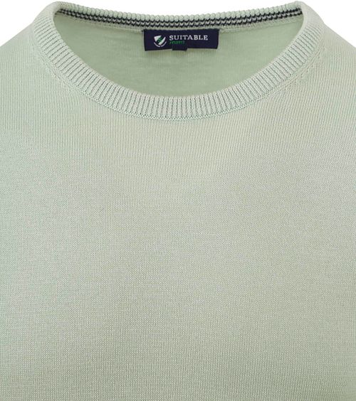 Suitable Respect Pullover girocollo Oinix verde chiaro Product / Detail