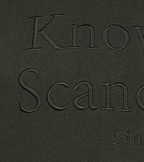 KnowledgeCotton Apparel Pull Elm Vert Foncé Product / Detail