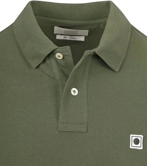 King Essentials The Rene Polo Vert Olive Product / Detail