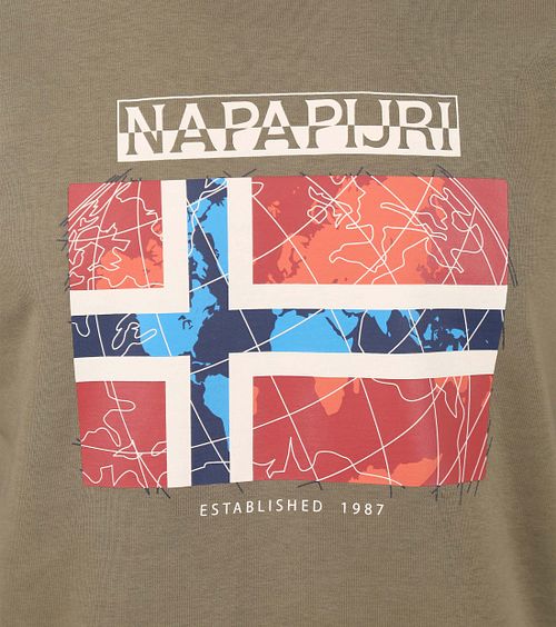 Napapijri Guiro Sweater Vert Product / Detail