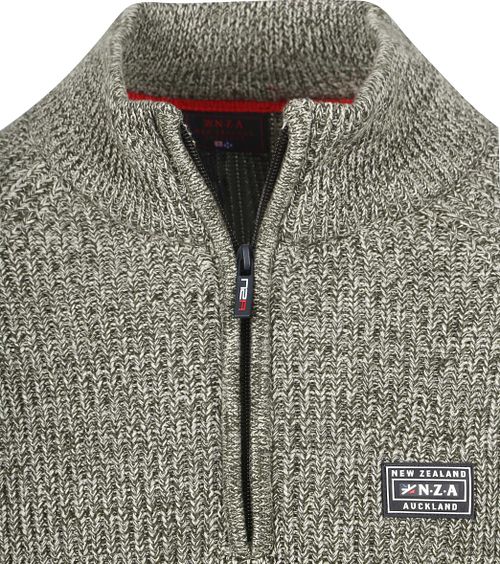 NZA Pull Drake Demi-Zip Vert Product / Detail