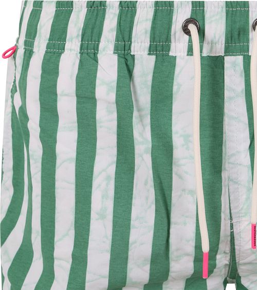 Scotch & Soda Short de Bain Rayures Vert Product / Detail
