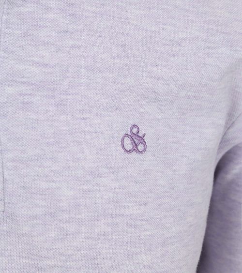 Scotch And Soda Melange Polo Purple Product / Detail