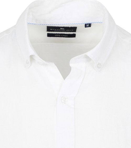 Steppin' Out Shirt Linen White Product / Detail