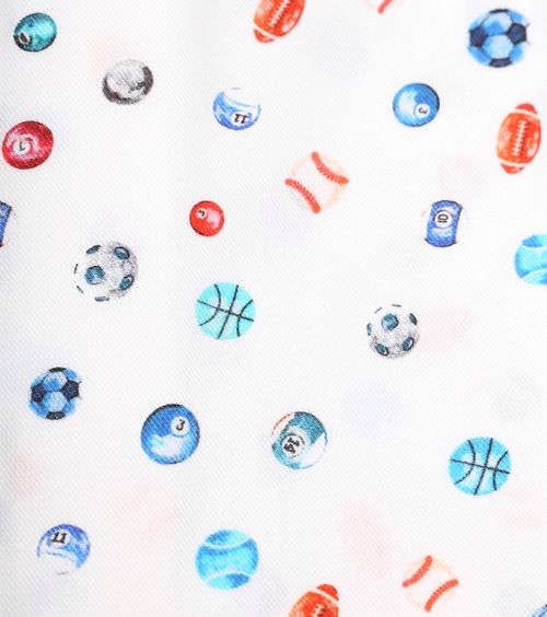 Suitable Twill Overhemd Ballen Wit Product / Detail
