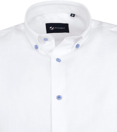 Suitable Shortsleeve Overhemd Wit Product / Detail