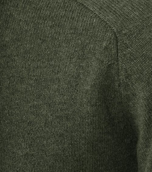 Steppin' Out sweter z wełny jagnięcej w kolorze oliwkowym Product / Detail