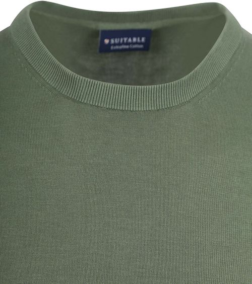 Suitable dzianinowy T-Shirt zielony Product / Detail