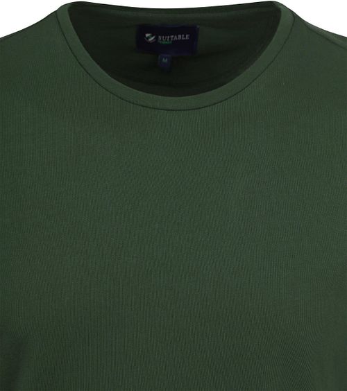Suitable Respect T-Shirt Jim ciemnozielony Product / Detail
