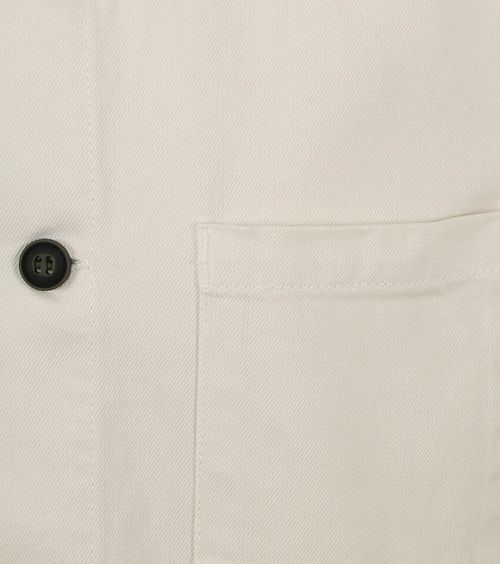 Anerkjendt Overshirt Oscar w kolorze Off White Product / Detail