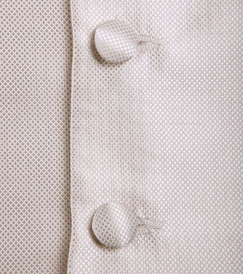 Kamizelka ślubna ecru w kratę Product / Detail