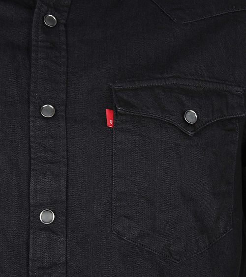 Levi's Barstow Overhemd Zwart Product / Detail
