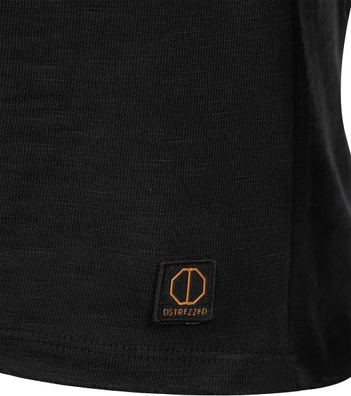 Dstrezzed Newman T-shirt Zwart Product / Detail