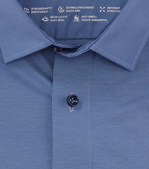 OLYMP Luxor Skjorte 24/Seven Blå Product / Detail