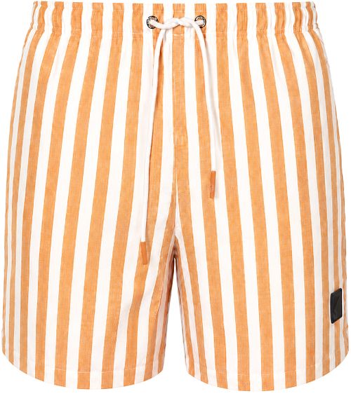 Kąpielówki Suitable Big Stripe w kolorze pomarańczowym Product