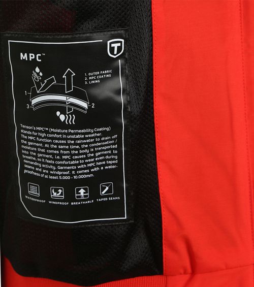 Tenson Andrew MPC jacka i rött Product / Detail